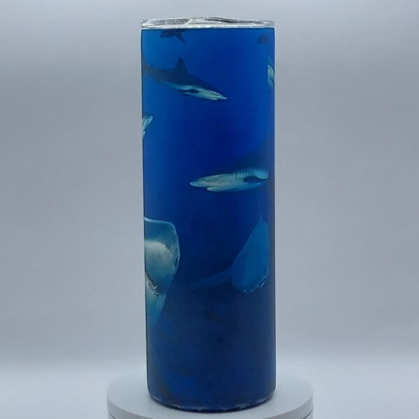 20 oz. Glow, Blue - Sharks - Image 2