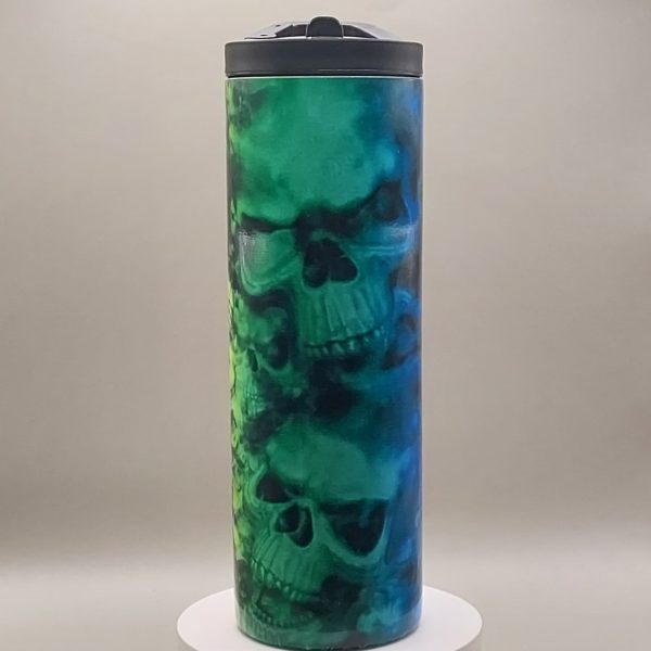 20 oz. Psychedelic Skulls